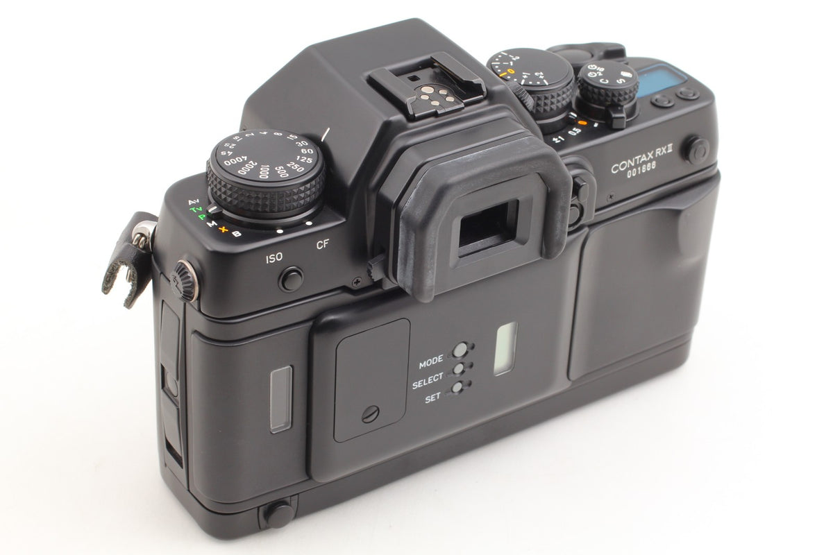 All Works *Almost Unused* CONTAX RX II SLR 35mm Film Camera Body From JAPAN