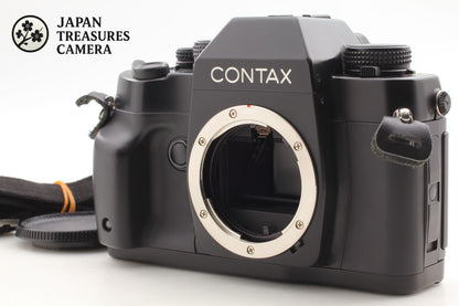 All Works *Almost Unused* CONTAX RX II SLR 35mm Film Camera Body From JAPAN