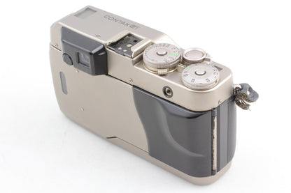 *N MINT+++ w/ TLA140* Contax G1 Film Camera Planar 45mm F2 Lens Flash From JAPAN