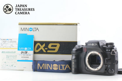 *Almost Unused in Box* Minolta α9 a9 Alpha Maxxum Dynax Film Camera From JAPAN