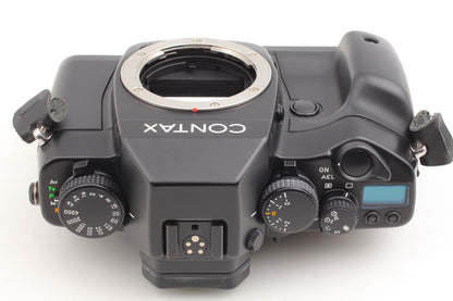 All Works *Almost Unused* CONTAX RX II SLR 35mm Film Camera Body From JAPAN