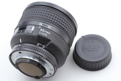 *Almost Unused in Box* Nikon AF Nikkor 85mm F1.4D Portrait Prime Lens From JAPAN