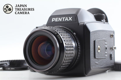 Read *N MINT* PENTAX 645N Camera SMC A 55mm F2.8 Lens 120 Film Back From JAPAN