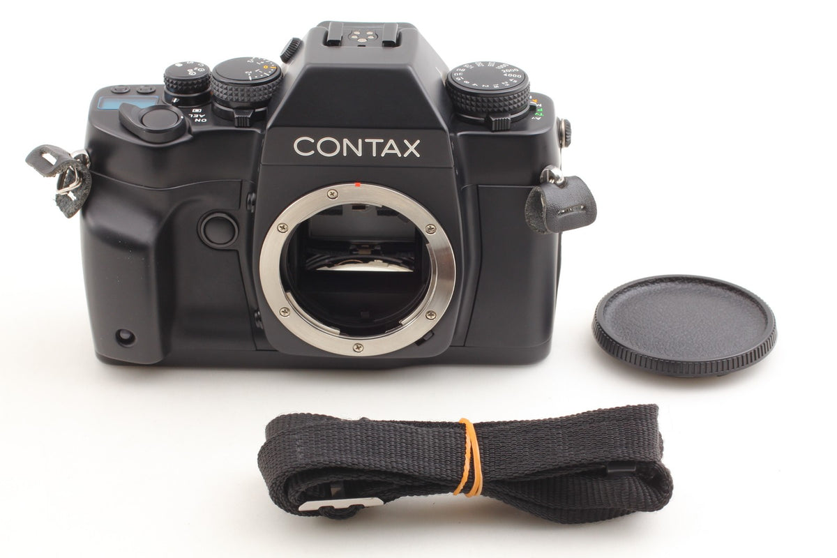 All Works *Almost Unused* CONTAX RX II SLR 35mm Film Camera Body From JAPAN