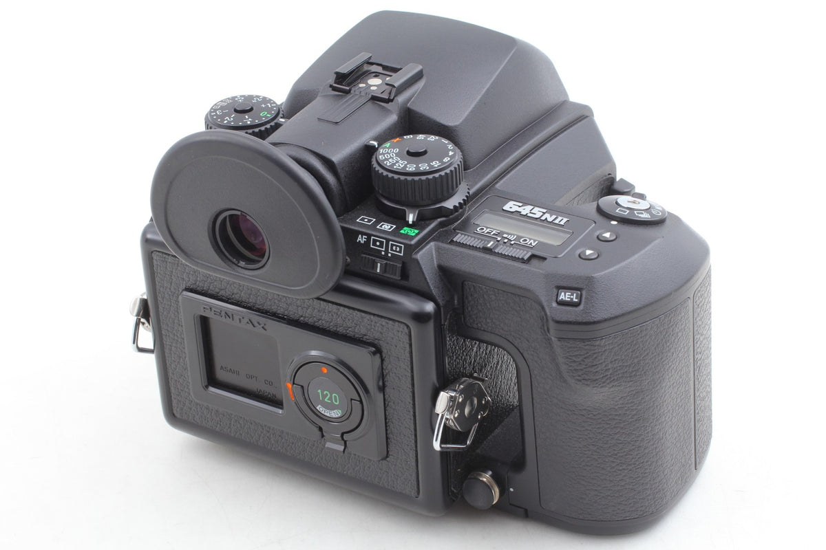 Top MINT PENTAX 645NII N II Camera SMC A 75mm F2.8 Lens 120 Film Back From JAPAN