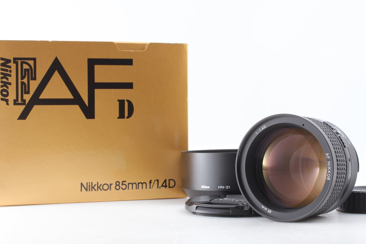 *Almost Unused in Box* Nikon AF Nikkor 85mm F1.4D Portrait Prime Lens From JAPAN