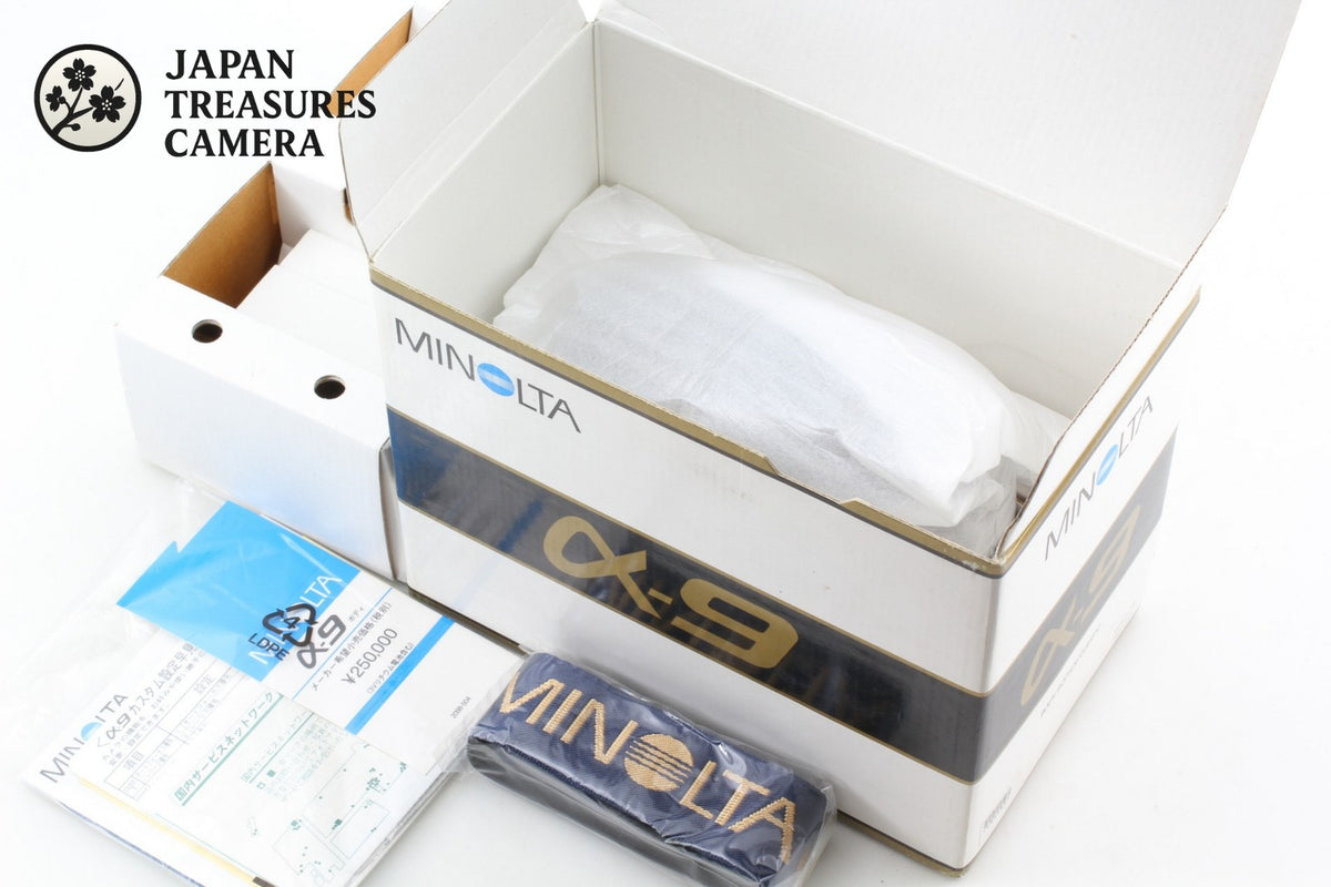 *Almost Unused in Box* Minolta α9 a9 Alpha Maxxum Dynax Film Camera From JAPAN
