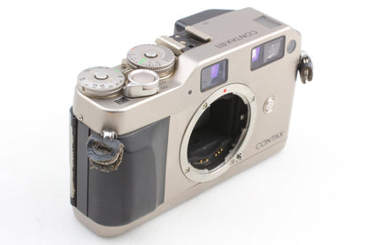 *N MINT+++ w/ TLA140* Contax G1 Film Camera Planar 45mm F2 Lens Flash From JAPAN