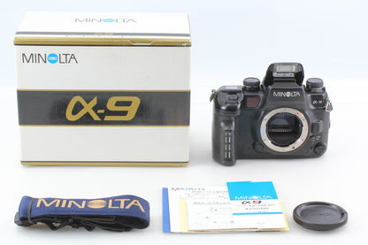 *Almost Unused in Box* Minolta α9 a9 Alpha Maxxum Dynax Film Camera From JAPAN