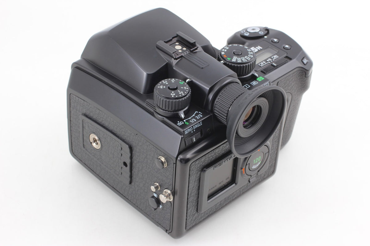 *MINT+++* PENTAX 645N Film Camera SMC A 45mm F2.8 Lens 120 Film Back From JAPAN