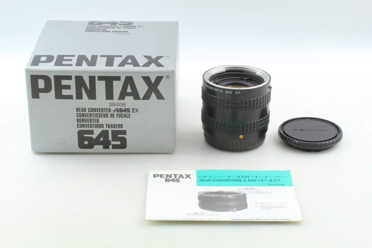 *Near MINT in Box* Pentax Rear Converter-A 645 2x Teleconverter Lens From JAPAN