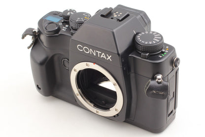 All Works *Almost Unused* CONTAX RX II SLR 35mm Film Camera Body From JAPAN
