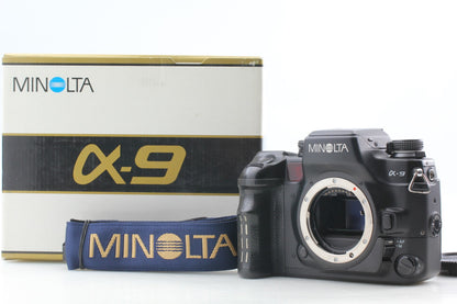 *Almost Unused in Box* Minolta α9 a9 Alpha Maxxum Dynax Film Camera From JAPAN